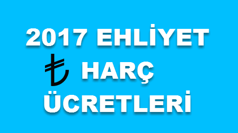 Ehliyet Harçları 2017 {featured}